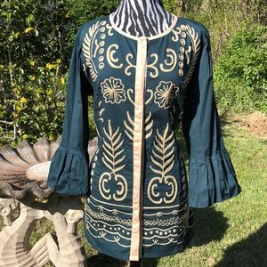 Beautiful embroidered Spanish top